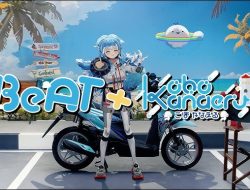 Honda Beat Berkolaborasi Dengan Kobo Kanaeru