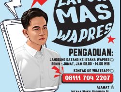 Gibran Sediakan Layanan Pengaduan untuk Publik