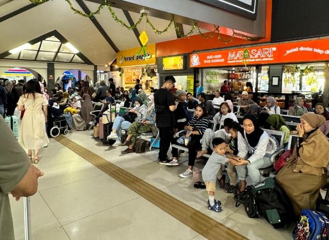 Kepadatan Stasiun Awal Tahun