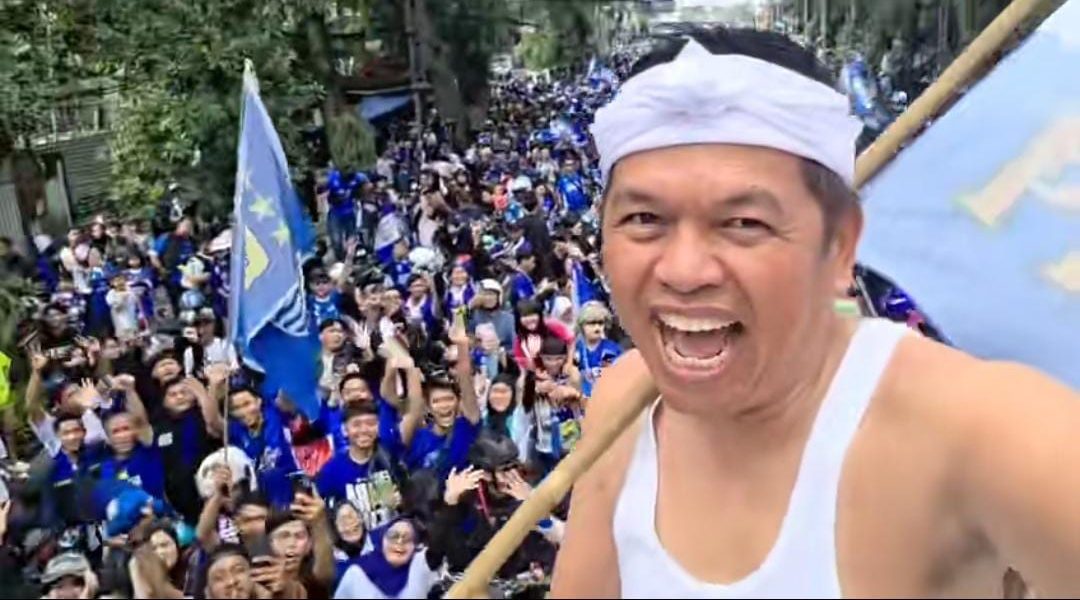 Dedi Mulyadi Ikut konvoi Pesta Kemenangan Persib